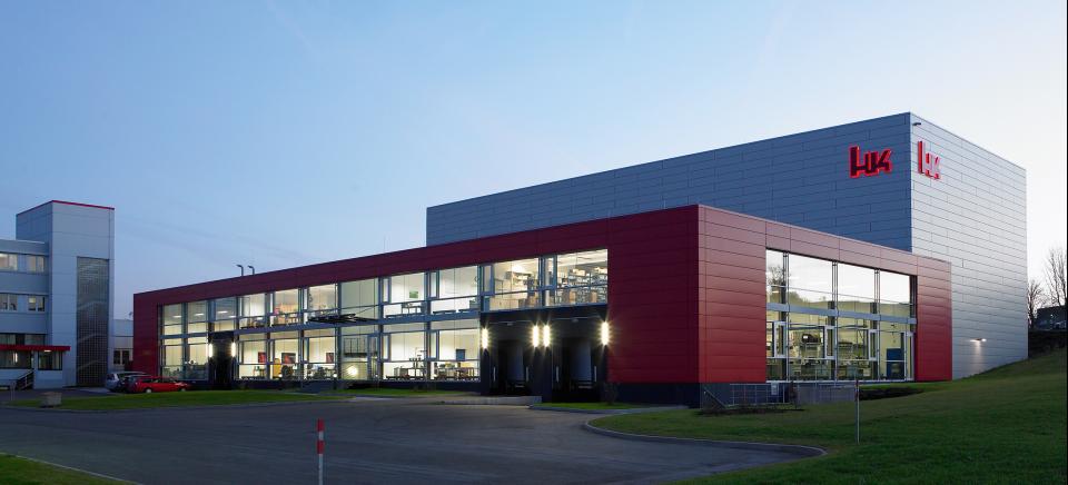 Heckler & Koch Hochregallager, Logistikzentrum